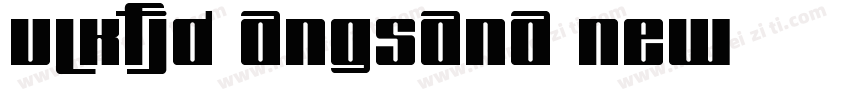 VLKFJD Angsana New字体转换